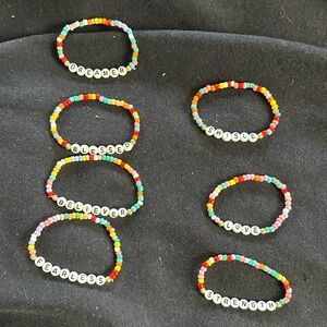 FREE W/PURCHASE - Rainbow Friendship Bracelets